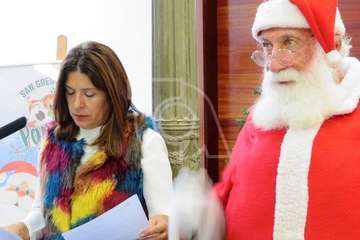 Música e ilusión en grandes dosis para recibir a Papá y Mamá Noel en Los Llanos (Foto TA)